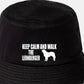 Keep Calm & Walk The Leonberger Bucket Hat Dog Lovers Gift for Men & Ladies