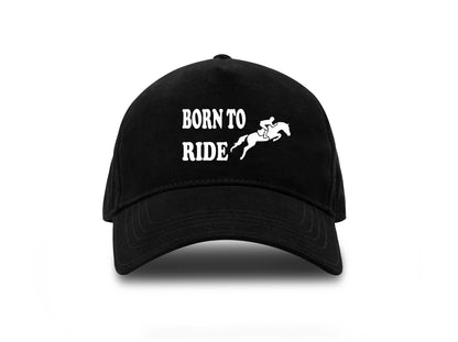 Born To Ride Baseball Cap Horse Riding Birthday Gift For Men & Women