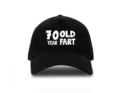 70 Year Old Fart Baseball Cap 70th Birthday Gift For Men & Women