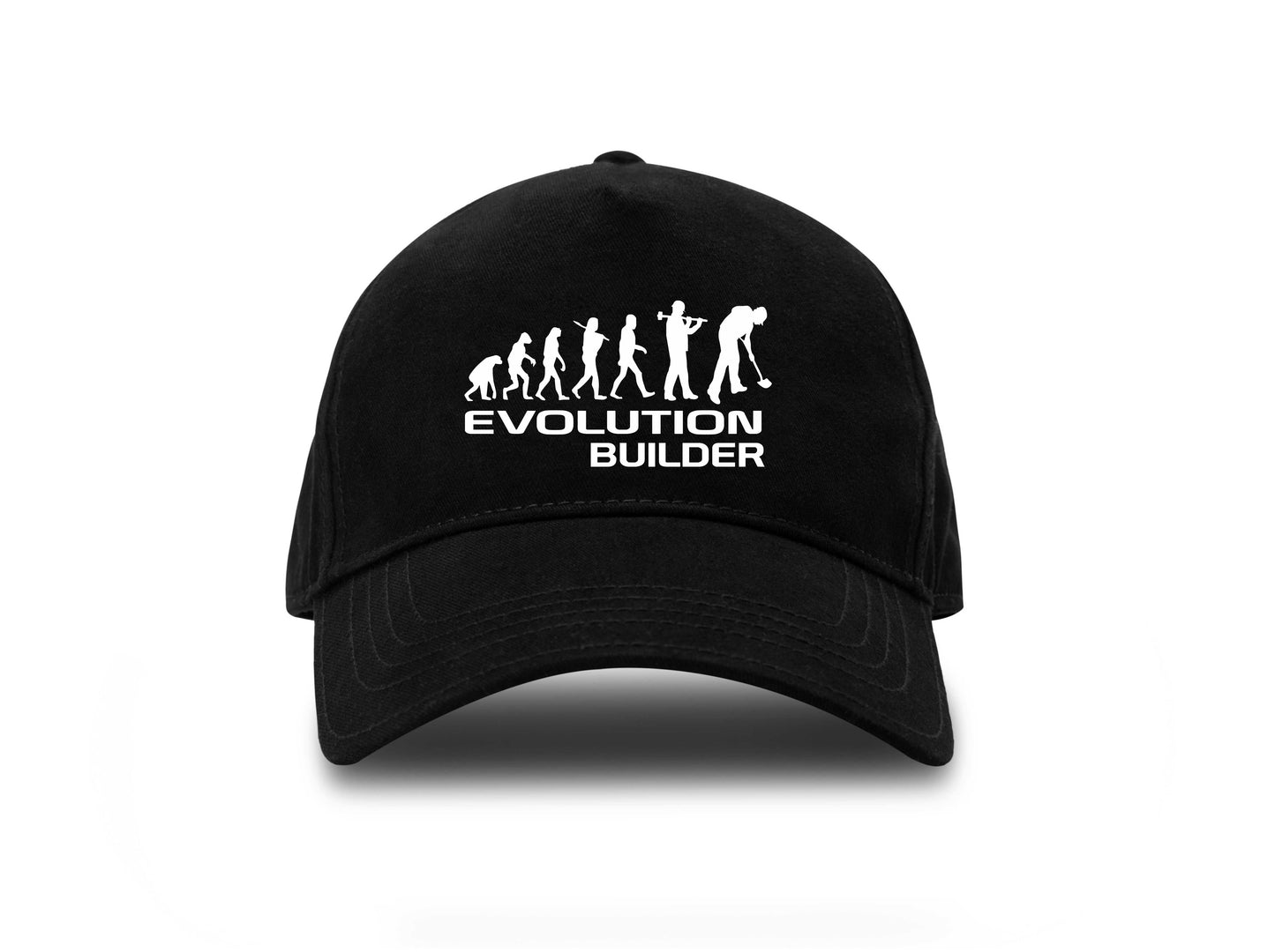 Evolution Of A Builder Baseball Cap Funny Birthday Gift For Men & Women