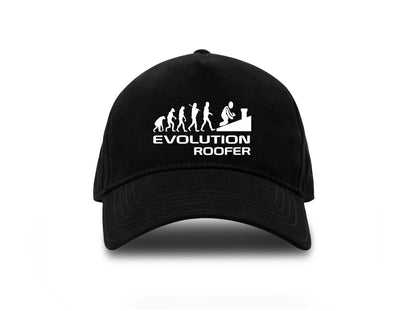 Evolution Of A Roofer Baseball Cap Funny Birthday Gift For Men & Women