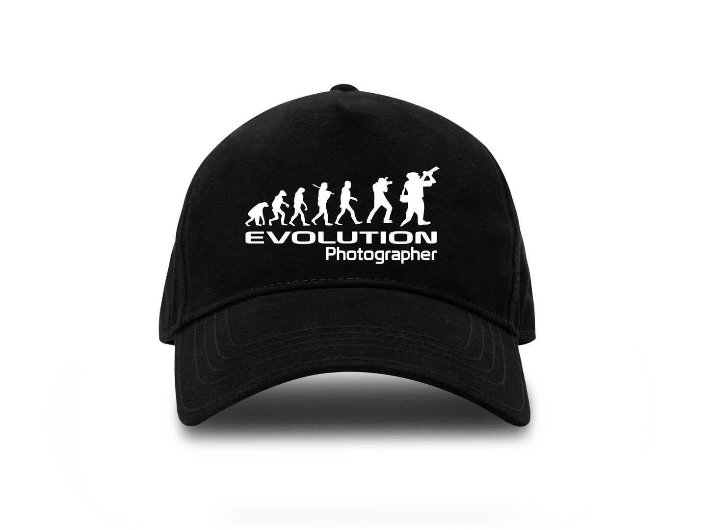 Evolution Of Photographer Baseball Cap Work Related Gift For Men & Women