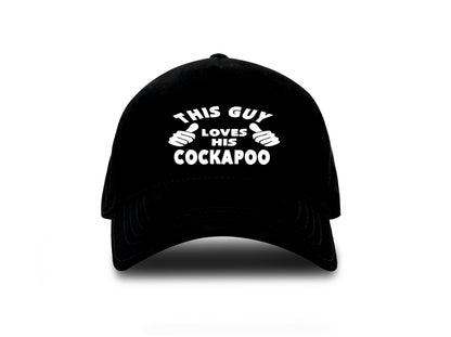 This Guy Loves His Cockapoo Baseball Cap Dog Lover Birthday Gift For Men
