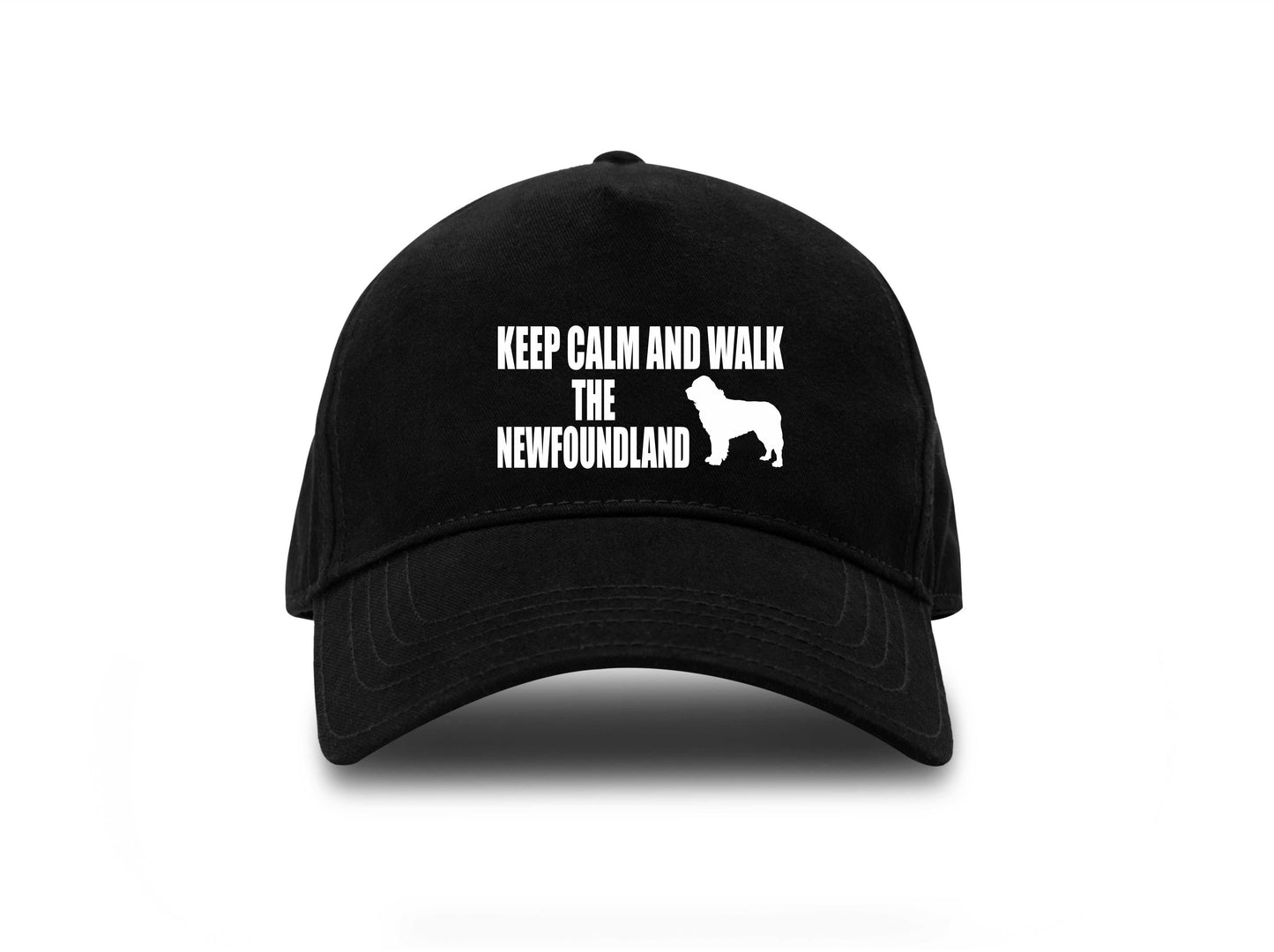 Keep Calm Walk The Newfoundland Baseball Cap Dog Lovers Gift For Men & Ladies