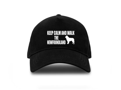 Keep Calm Walk The Newfoundland Baseball Cap Dog Lovers Gift For Men & Ladies