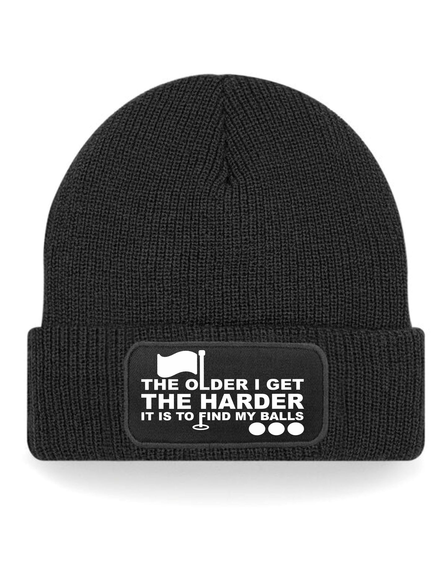Older I Get Harder To Find My Balls Beanie Hat Golf Lover Gift For Men