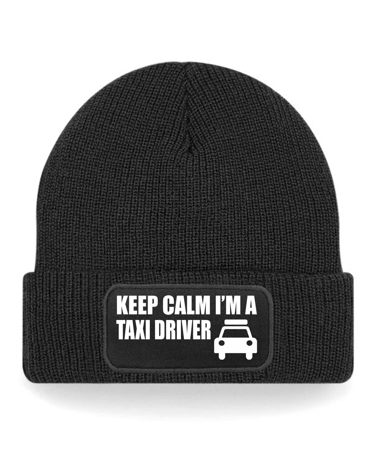 Keep Calm I'm A Taxi Driver Beanie Hat Birthday Gift For Men & Ladies
