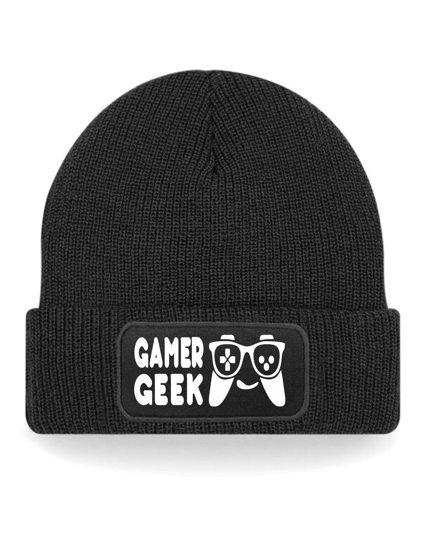Gamer Geek Beanie Hat Gaming Teenager Gift For Men & Ladies