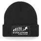 Evolution Of Scuba Diving Beanie Hat Pony Sport Birthday Gift For Men & Ladies