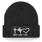 Faith Hope Love Beanie Hat Religious Birthday Gift For Men & Ladies