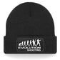 Evolution Of Shooting Beanie Hat Clay Pigeon Gift For Men & Ladies