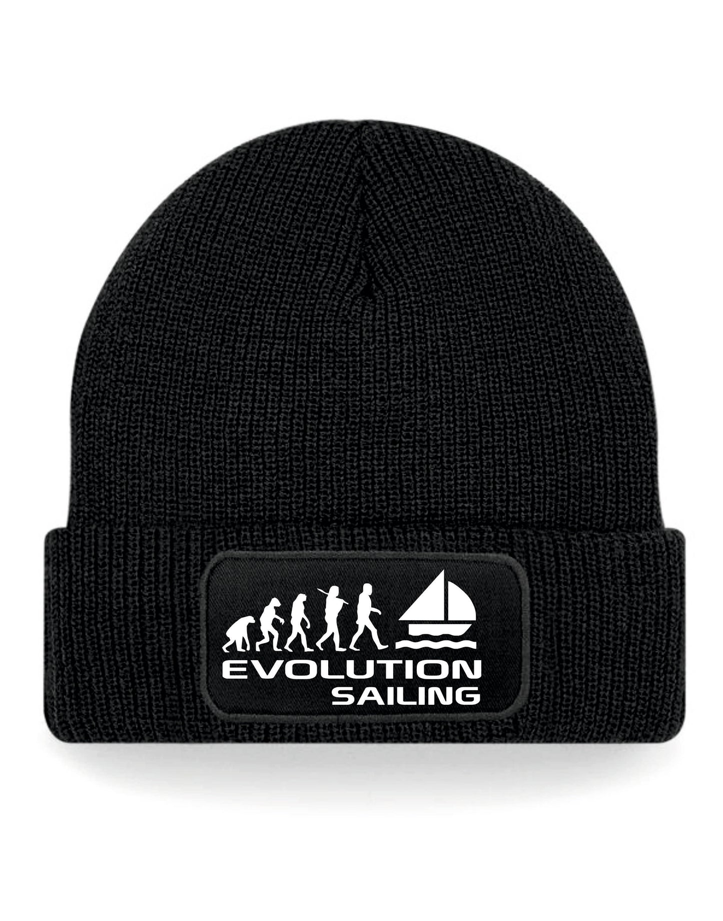 Evolution Of Sailing Beanie Hat Sport Hobby Birthday Gift For Men & Ladies