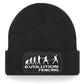 Evolution Of Fencing Beanie Hat Sport Hobby Birthday Gift For Men & Ladies