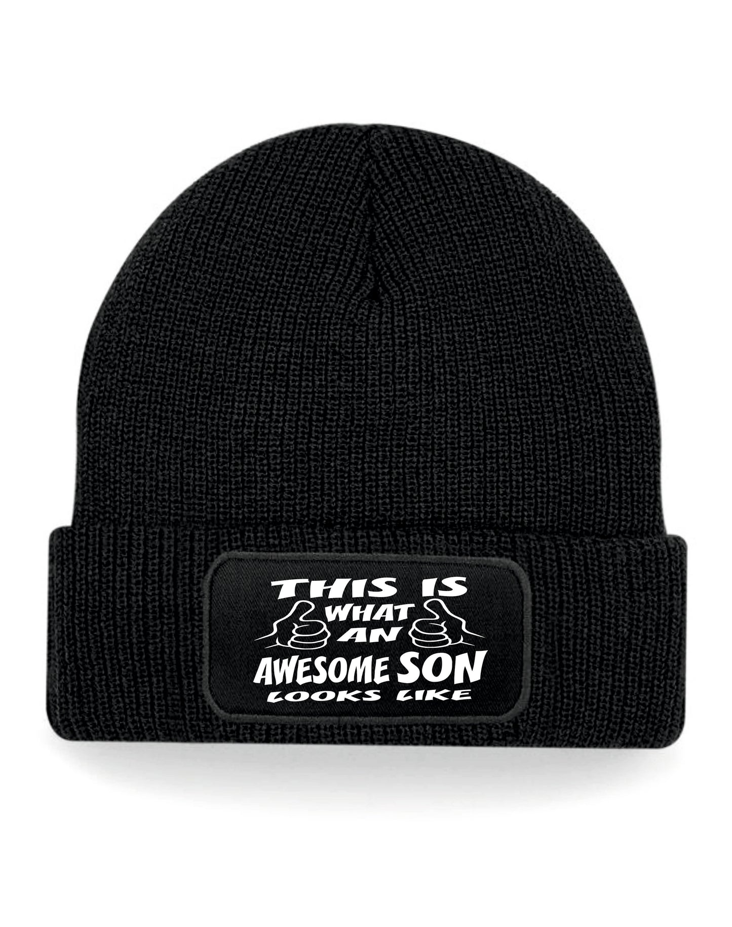 This Is What Awesome Son Looks Like Beanie Birthday Gift Great For Men