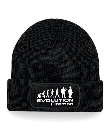 Evolution Of A Fireman Beanie Birthday Gift Great For Men