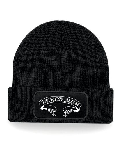 Inked Mom Beanie Hat Birthday Tattoo Gift Great For Ladies