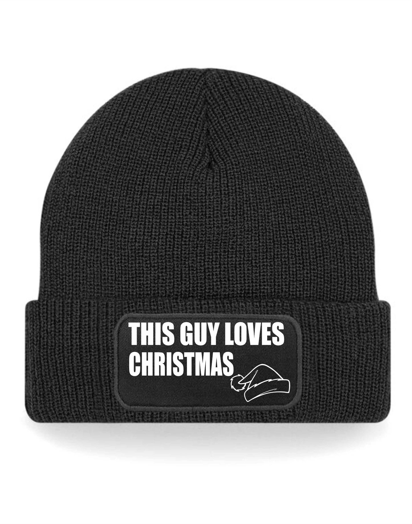 This Guy Loves Christmas Beanie Hat Great Christmas Gift For Men