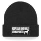 Keep Calm & Walk German Pointer Beanie Hat Dog Lovers Gift For Men & Ladies