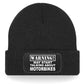 May Talk About Motorbikes  Beanie Hat For Lovers Of Biking Unisex Hat