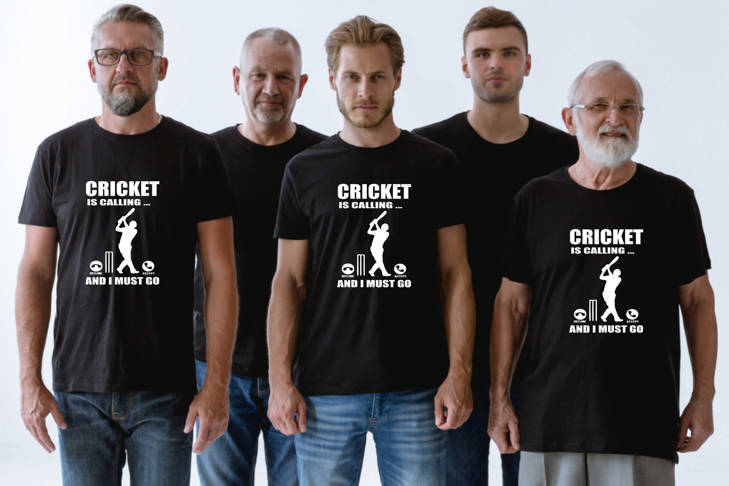 Cricket Is Calling T-Shirt Funny Slogan Birthday Men Man's Tee