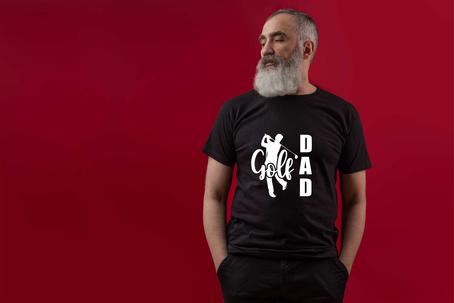 Golf Dad T-Shirt Funny Slogan Birthday Father's Day Golfer Men Man's Tee