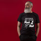 Personalised Men's T-Shirt Rock & Roll  Birthday Age Your Age Here Man's Tee