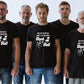 Personalised Men's T-Shirt Rock & Roll  Birthday Age Your Age Here Man's Tee