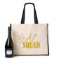 Bride Squad Hen Party Tote Bag Wedding  Gift Idea Ladies Canvas Shopper