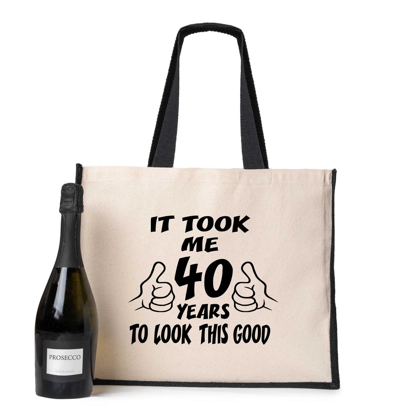 It Took 40 Years To Look Tote Bag 40th Birthday Gift Ladies Canvas Shopper