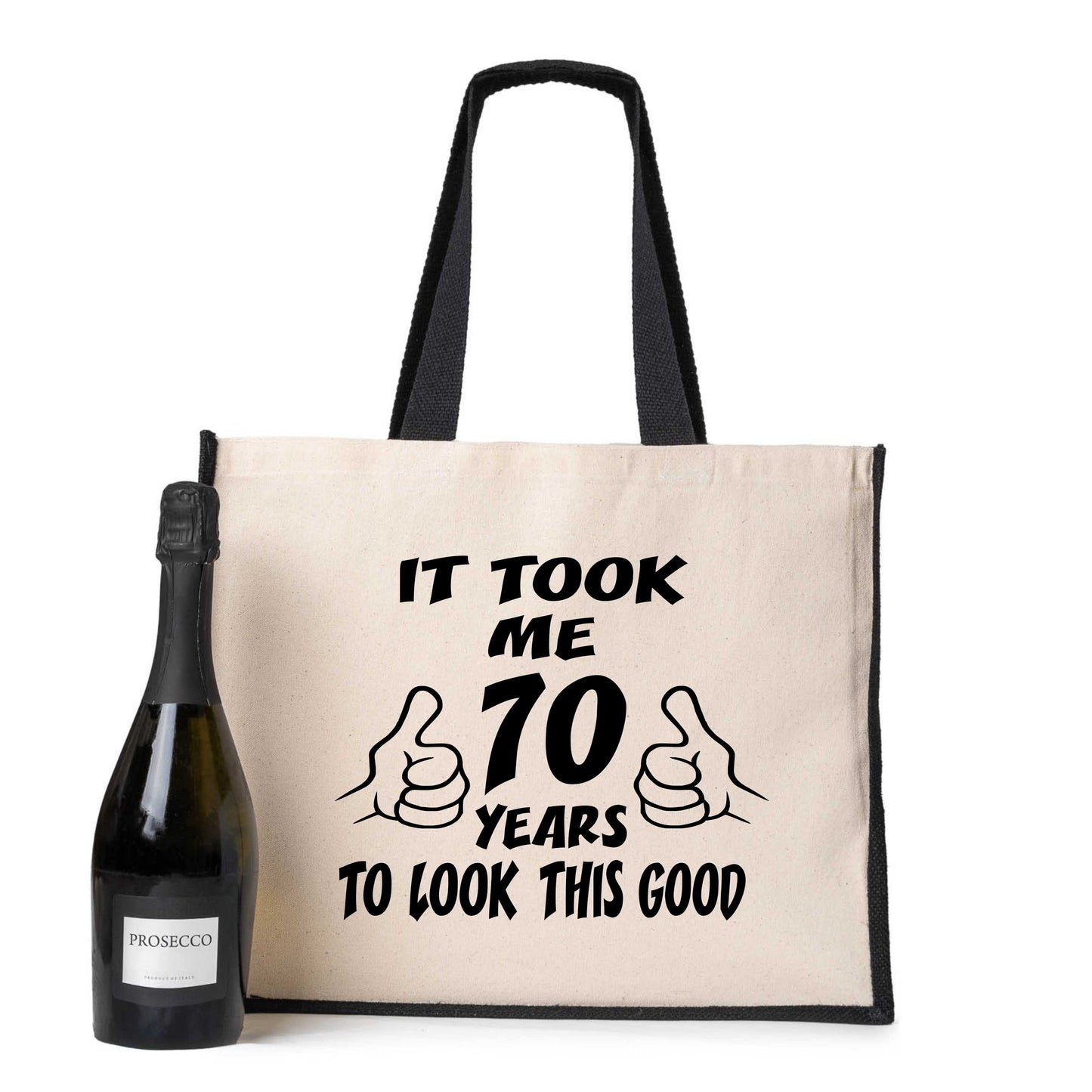It Took 70 Years To Look Tote Bag 70th Birthday Gift Ladies Canvas Shopper