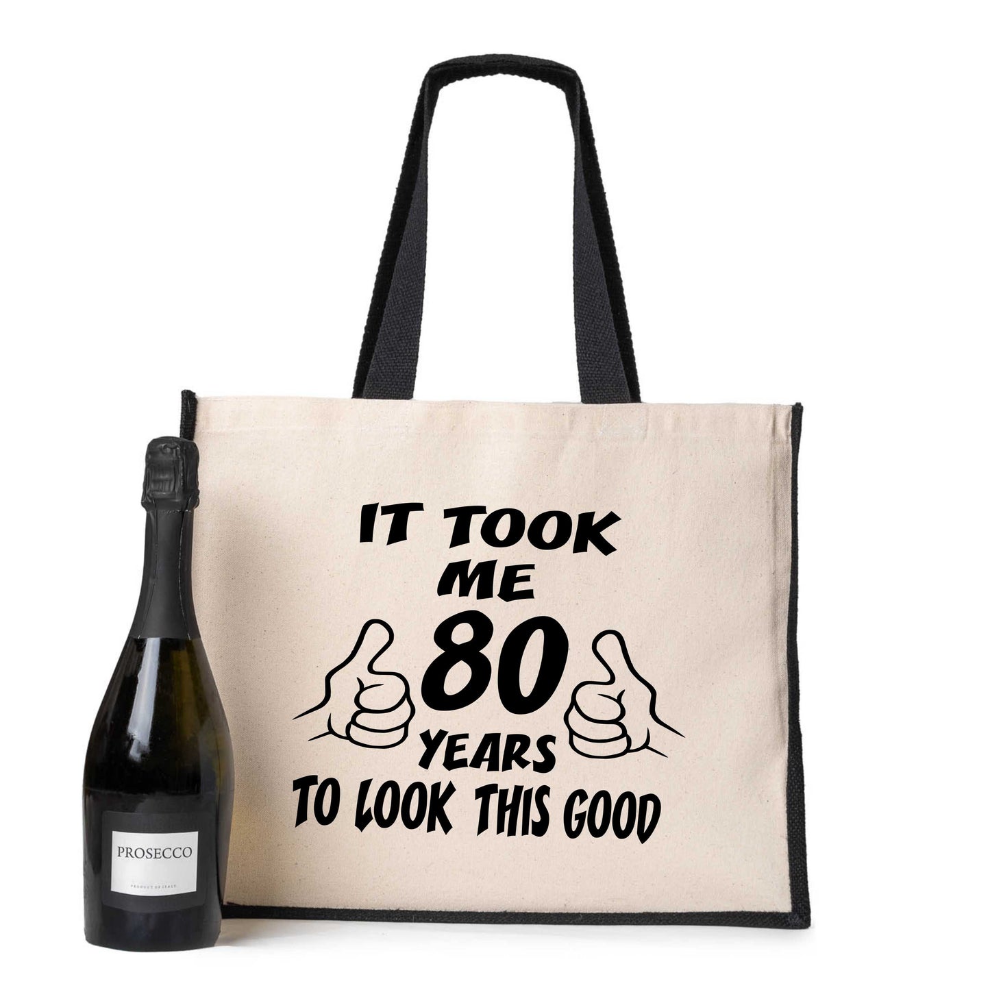 It Took 80 Years To Look Tote Bag 80th Birthday Gift Ladies Canvas Shopper