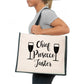 Chief Prosecco Taster Tote Bag Birthday Ladies Canvas Shopper