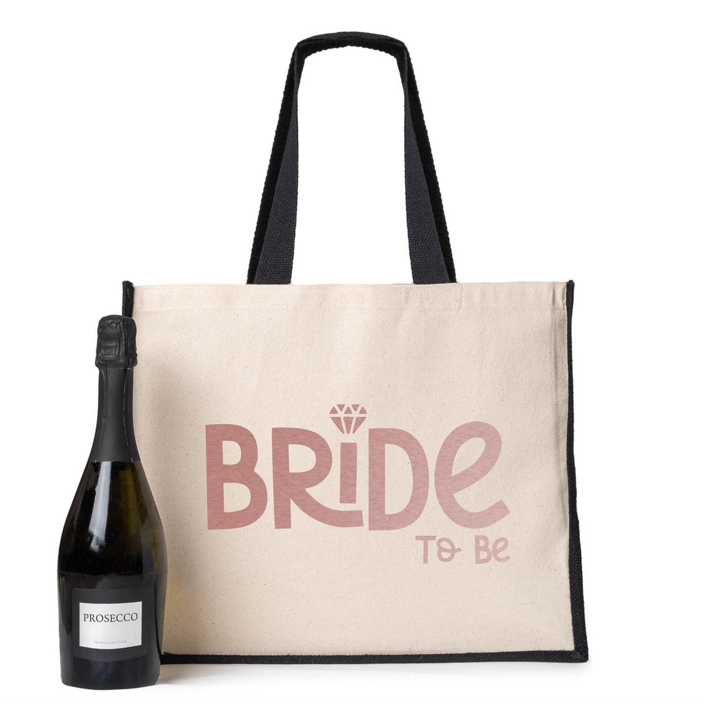 Bride To Be Tote Bag Wedding Gift Hen Party Idea Jute Canvas Shopper