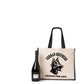 German Shepherd Tote Bag Dog Lovers Birthday Gift Ladies Canvas Shopper