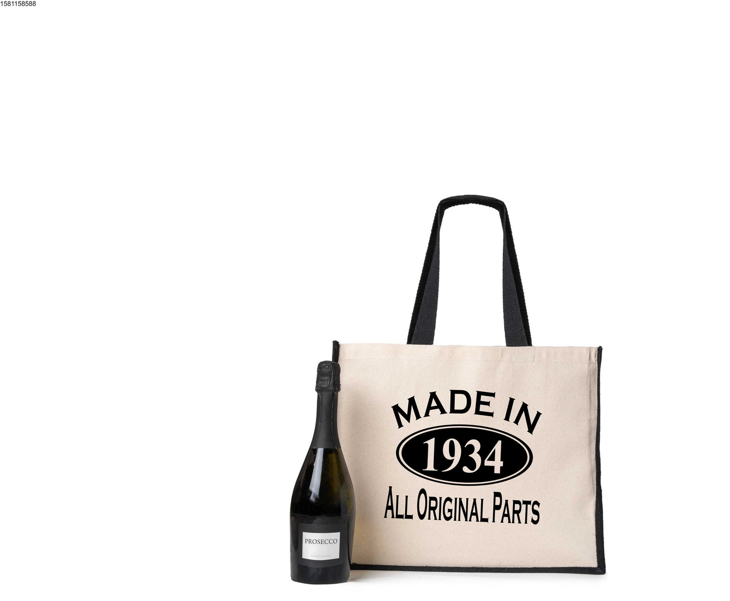 Made In 1934 Tote Bag 90th Birthday Gift Age 90 Ladies Canvas Shopper