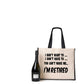 I Retired Tote Bag Retirement Present Ladies Canvas Shopper