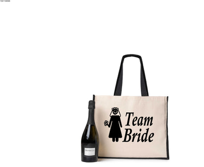 Team Bride Tote Bag Wedding Hen Party Ladies Canvas Shopper