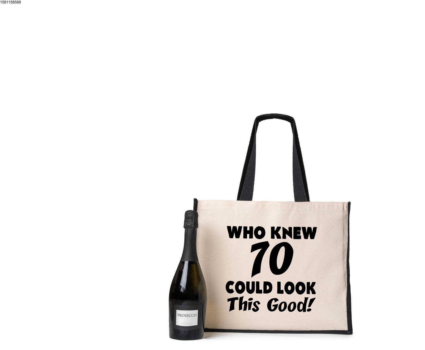 Who New 70 Could Look This Good Tote Bag 70th Birthday Ladies Canvas Shopper