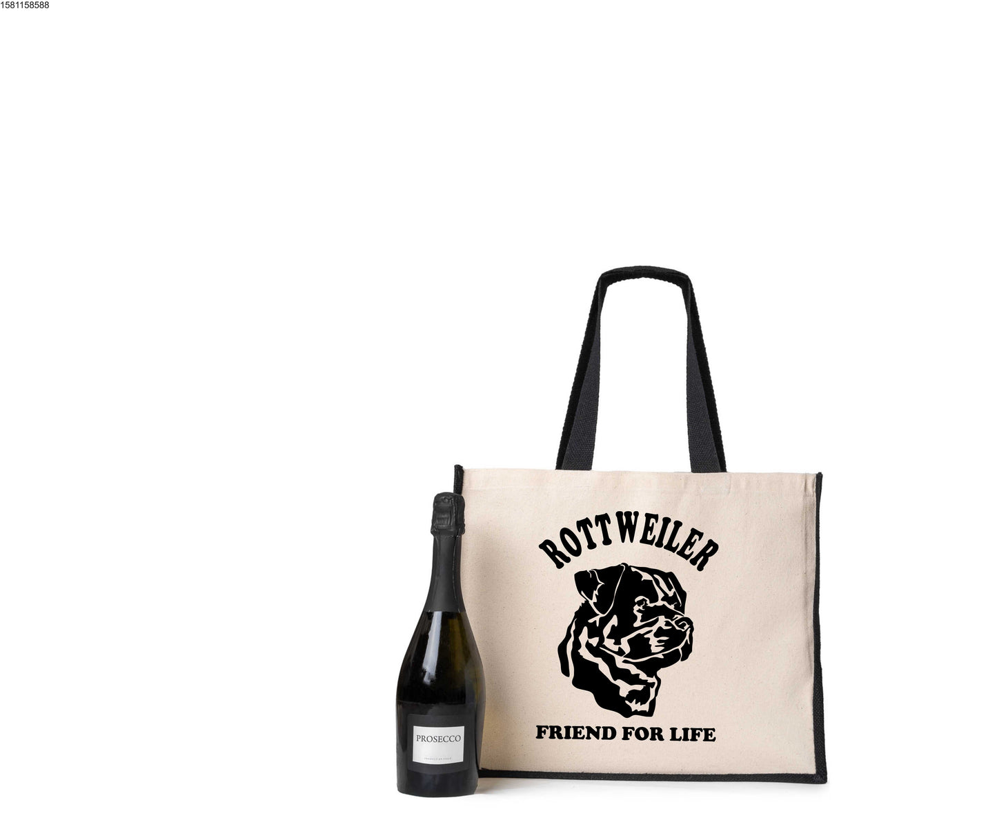 Rotweiller Tote Bag Dog Lovers Gift Ladies Canvas Shopper