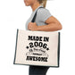 18th Birthday Made In 2006 Tote Bag Age 18 Birthday Ladies Canvas Shopper