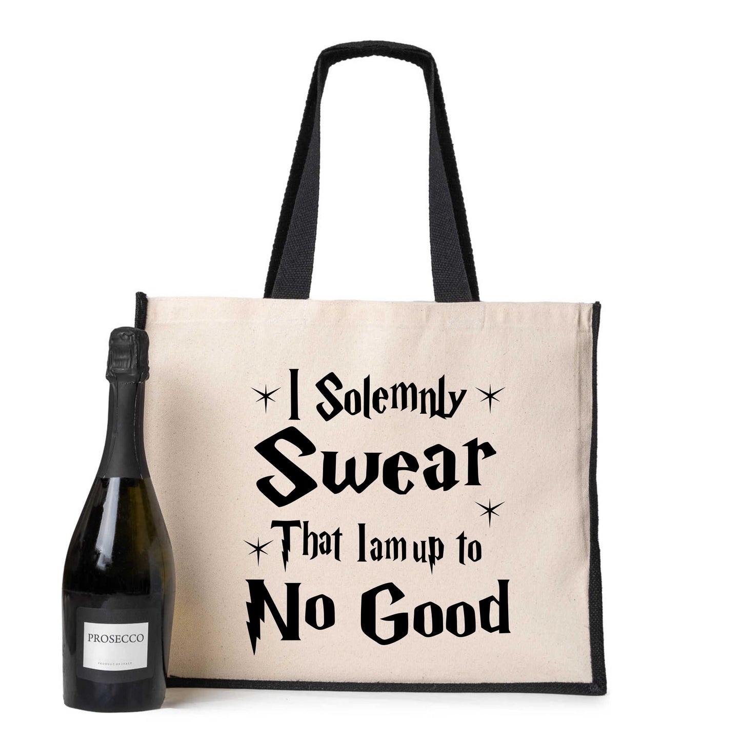 I Solemly Swear Tote Bag Birthday Ladies Canvas Shopper