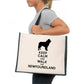 Keep Calm & Walk The Newfoundland Tote Bag Dog Lovers Ladies Canvas Shopper