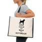 Keep Calm & Walk The Rotweiller Tote Bag Dog Lovers Ladies Canvas Shopper
