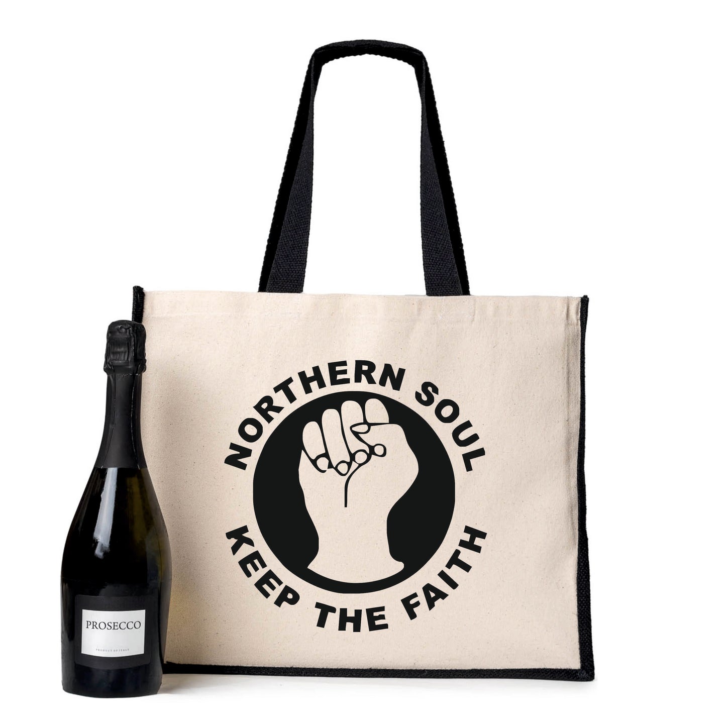 Northern Soul Tote Bag Birthday Music Lovers Gift For Ladies Canvas Shopper