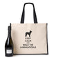 Keep Calm Walk The Labradoodle Tote Bag Gift Dog Lovers Ladies Canvas Shopper