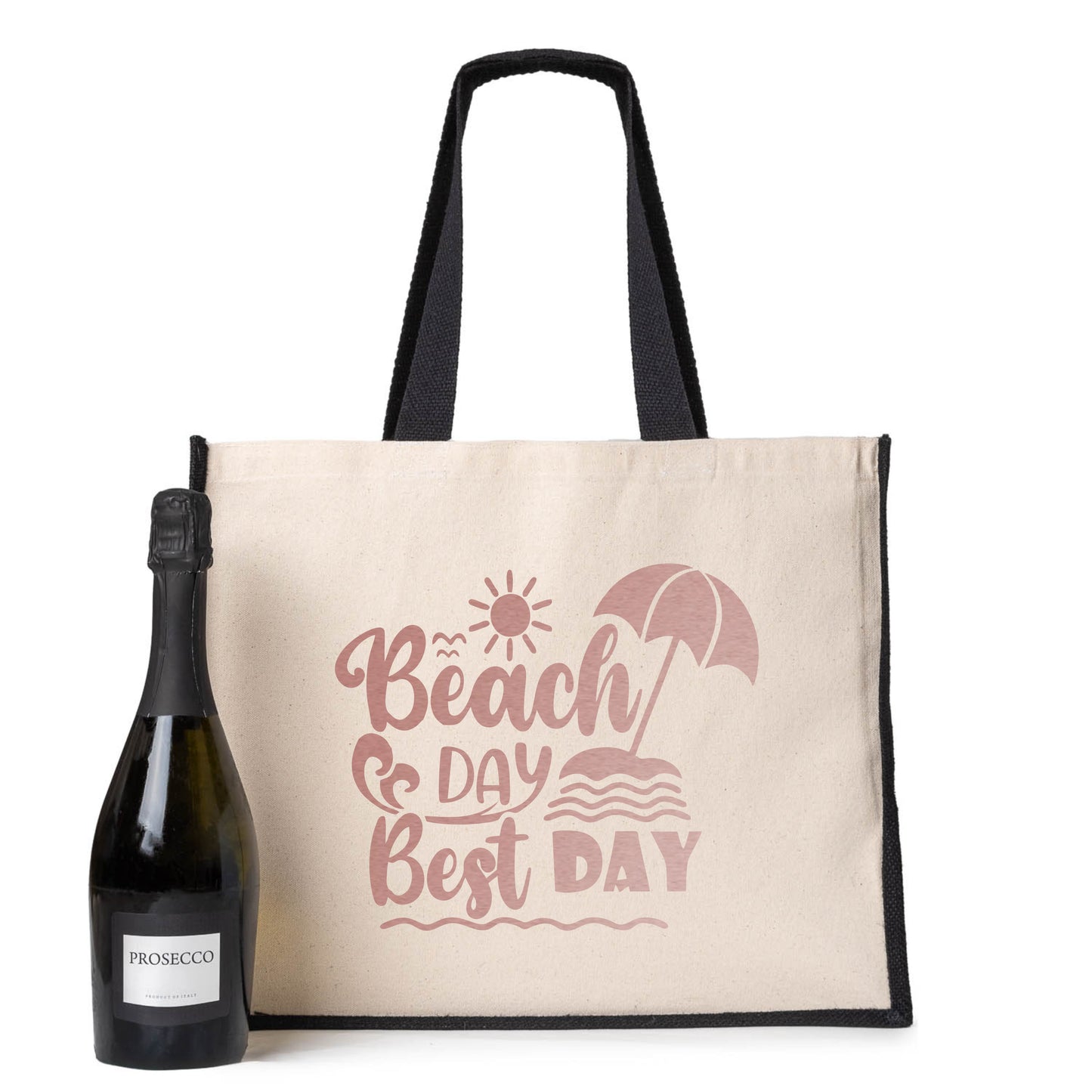 Beach Day Tote Bag Great For Holiday Travel Birthday Ladies Canvas Shopper
