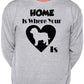 Home Is Where The Cockapoo Is Dog Lover Unisex Sweatshirt