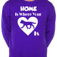Home Is Where The Sprocker Is Dog Lover Unisex Sweatshirt