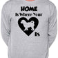 Home Is Where The Cavachon Is Dog Lover Unisex Sweatshirt