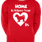 Home Is Where The Cavachon Is Dog Lover Unisex Sweatshirt